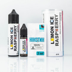 Набір IONIQ Raspberry Lemon Ice 60ml 3mg Рідина (набір компонентів)