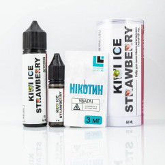 Набір IONIQ Strawberry Kiwi Ice 60ml 3mg Рідина (набір компонентів)