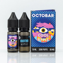 Набір Octobar Salt Cool Apple 10ml 50mg Рідина (набір компонентів)