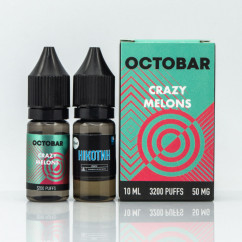 Набір Octobar Salt Crazy Melon 10ml 50mg Рідина (набір компонентів)
