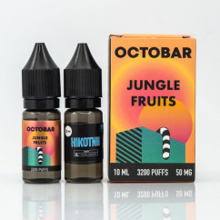 Набір Octobar Salt Jungle Fruits 10ml 50mg Рідина (набір компонентів)
