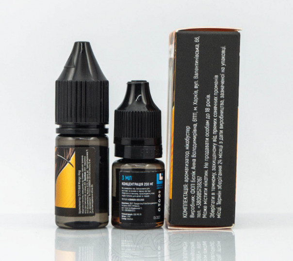 Набор для приготовления жидкости Octobar Salt Mango King 10ml 50mg на солевом никотине
