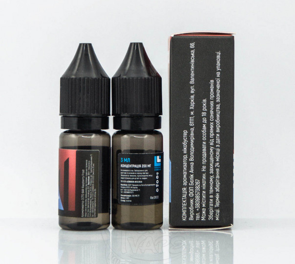 Набір для приготування рідини Octobar Salt Raspberry Frost 10ml 50mg на сольовому нікотині