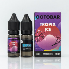 Набір Octobar Salt Tropix Ice 10ml 50mg Рідина (набір компонентів)