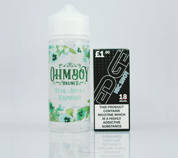 Ohm Boy Pear Apple Raspberry 100ml 0mg без нікотину