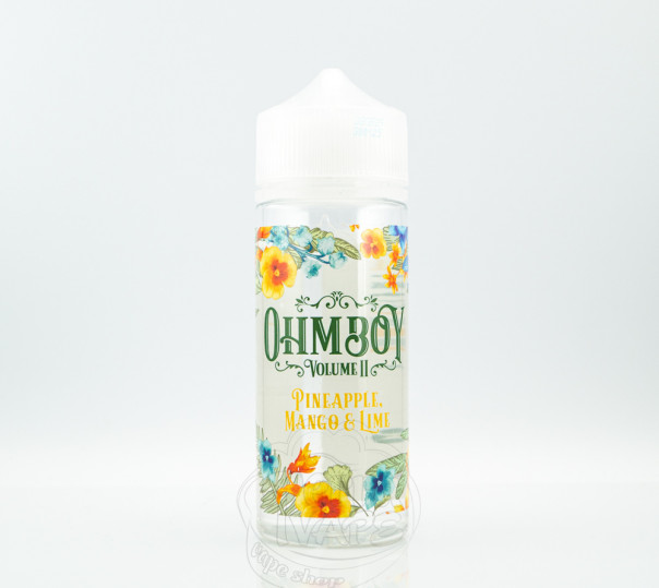 Ohm Boy Pineapple Mango Lime 100ml 0mg без нікотину