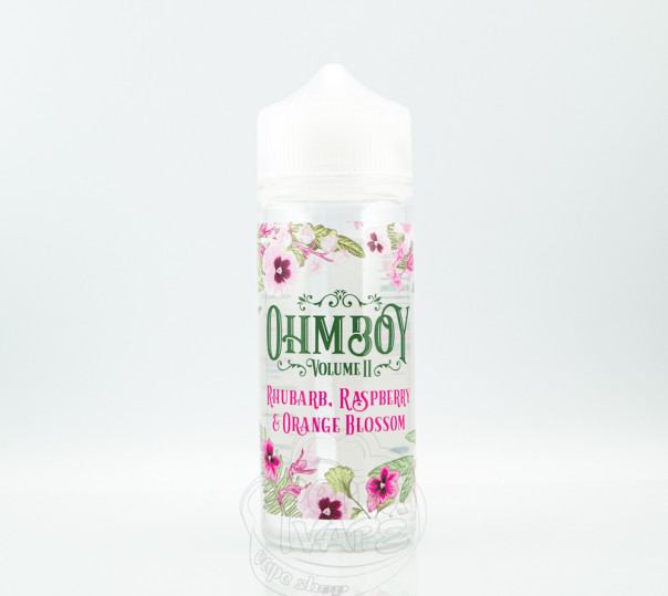 Ohm Boy Rhubarb Raspberry Orange Blossom 100ml 0mg без нікотину