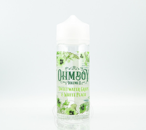 Ohm Boy Sweetwater Grape White Peach 120ml 3mg на органічному нікотині