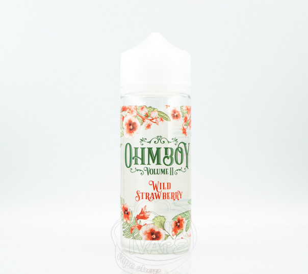 Ohm Boy Wild Strawberry 100ml 0mg без нікотину