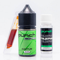 Punch Neon Ice Salt Cactus 30ml 50mg Жидкость (набор компонентов)