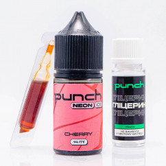 Punch Neon Ice Salt Cherry 30ml 50mg Жидкость (набор компонентов)