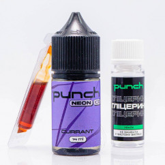 Punch Neon Ice Salt Currant 30ml 50mg Жидкость (набор компонентов)