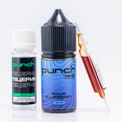 Punch Neon Salt Sour Blueberry 30ml 50mg