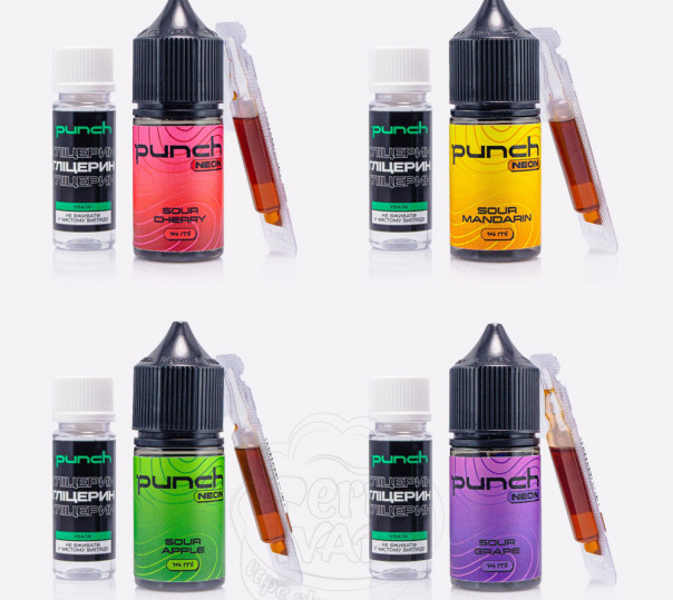 Рідина Punch Neon Salt 30ml (набір компонентів)