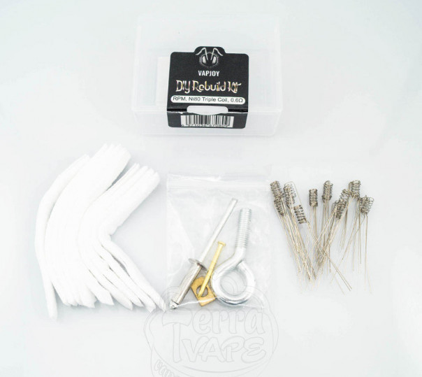 RBK (набір для намотки) для випаровувача SMOK RPM Triple 0.6ohm RBK (набір для намотки) для випаровувача SMOK RPM Triple 0.6ohm