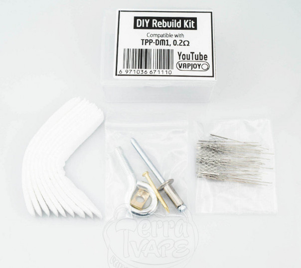 RBK (набір для намотки) для випаровувача VooPoo TPP DM1 0.2ohm RBK (набір для намотки) для випаровувача VooPoo TPP DM1 0.2ohm