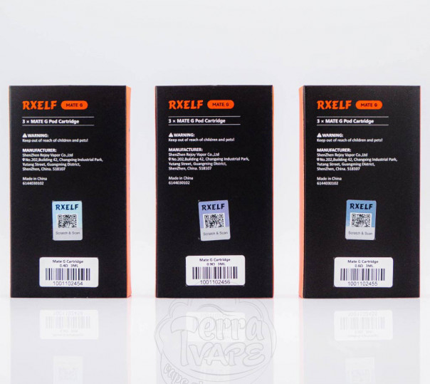 Картридж RXELF Mate G Top Filling Cartridge 3ml для багаторазової POD системи Uwell Caliburn G5 Lite/SE/Lite Koko, G4/Mini/Pro, G3 Series Kit Картридж RXELF Mate G Top Filling Cartridge 3ml для багаторазової POD системи Uwell Caliburn G5 Lite/SE/Lite Koko, G4/Mini/Pro, G3 Series Kit