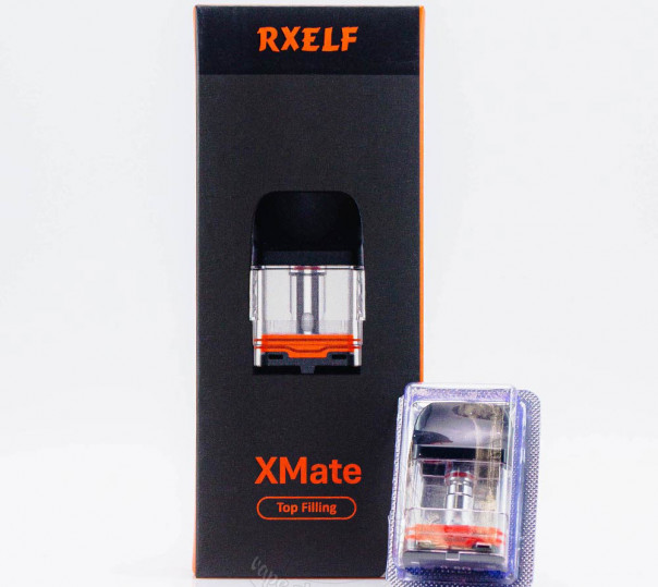 Картридж RXELF XMate 3.0 Top Filling Pod Cartridge 3ml для багаторазової POD системи XMate C Kit / Vaporesso XROS/Mini/3/4/5/6