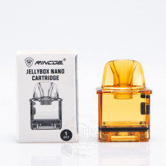 Порожній картридж Rincoe Jellybox Nano Empty Pod Cartridge 2.8ml Amber Clear