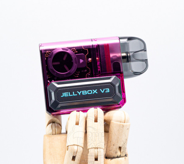 Rincoe Jellybox V3 Pod Kit 750mAh Purple Clear Багаторазова POD система Rincoe Jellybox V3 Pod Kit 750mAh Purple Clear Багаторазова POD система