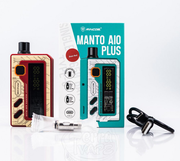Rincoe Manto AIO Plus Kit Багаторазова POD система Rincoe Manto AIO Plus Kit Багаторазова POD система