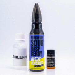 Riot Squad Organic Blueberry Sour Raspberry 60ml 3mg