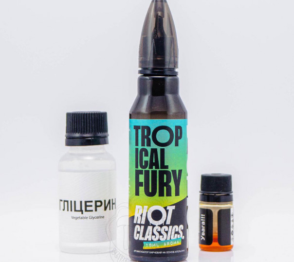 Рідина Riot Squad Organic Tropical Fury 60ml 3mg зі смаком тропічних фруктів