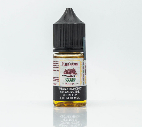 Рідина Ripe Vapes Salt Key Lime Cookie 30ml 50mg на сольовому нікотині зі смаком лаймового печива