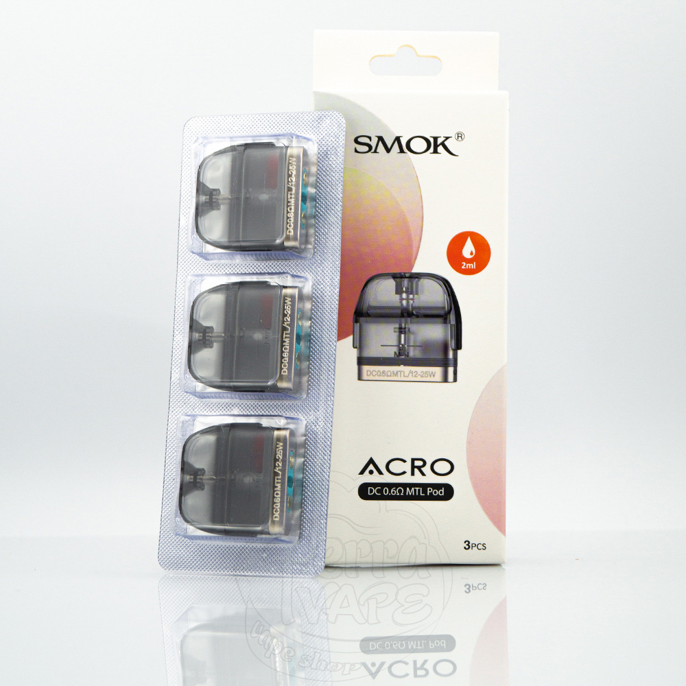 Картридж SMOK ACRO Pod Cartridge 2ml для багаторазової POD системи ACRO ...