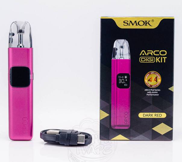 SMOK ARCO DIGI Pod System Kit 1300mAh Silver Багаторазова POD система