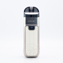 SMOK Nord 5 Pod Mod Kit 2000mAh Beige White Leather POD-Мод