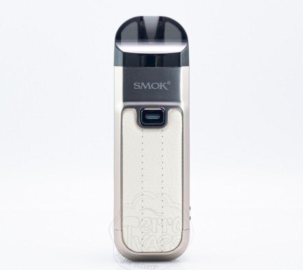 SMOK Nord 5 Pod Mod Kit 2000mAh Beige White Leather Багаторазова POD система