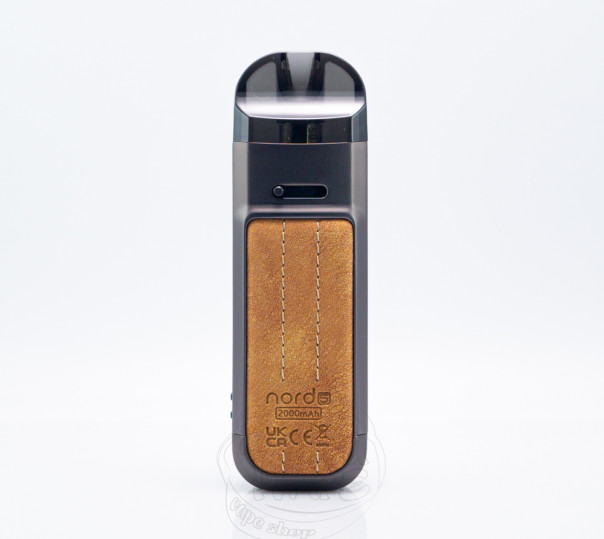 SMOK Nord 5 Pod Mod Kit 2000mAh Brown Leather Багаторазова POD система SMOK Nord 5 Pod Mod Kit 2000mAh Brown Leather Багаторазова POD система