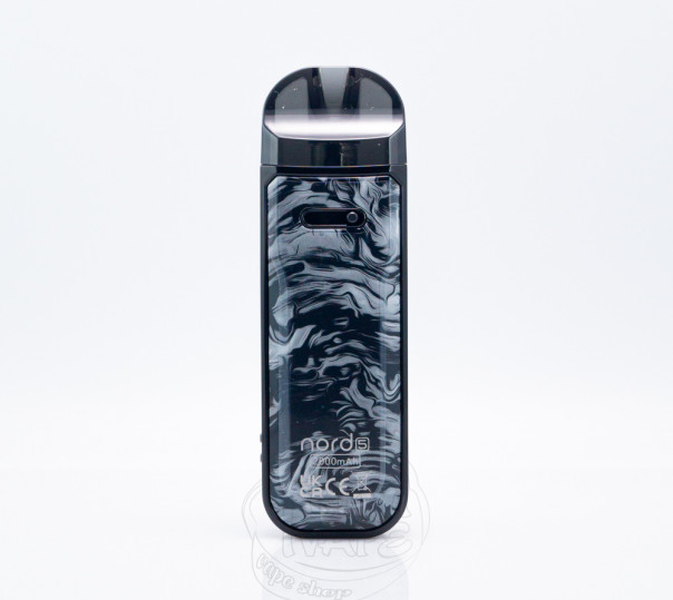 SMOK Nord 5 Pod Mod Kit 2000mAh Fluid Black Grey Багаторазова POD система
