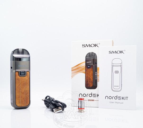 SMOK Nord 5 Pod Mod Kit 2000mAh White Dart Багаторазова POD система SMOK Nord 5 Pod Mod Kit 2000mAh White Dart Багаторазова POD система