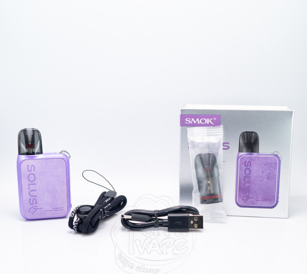 SMOK Solus GT Box Pod Kit 1000mAh Silver Grey Багаторазова POD система