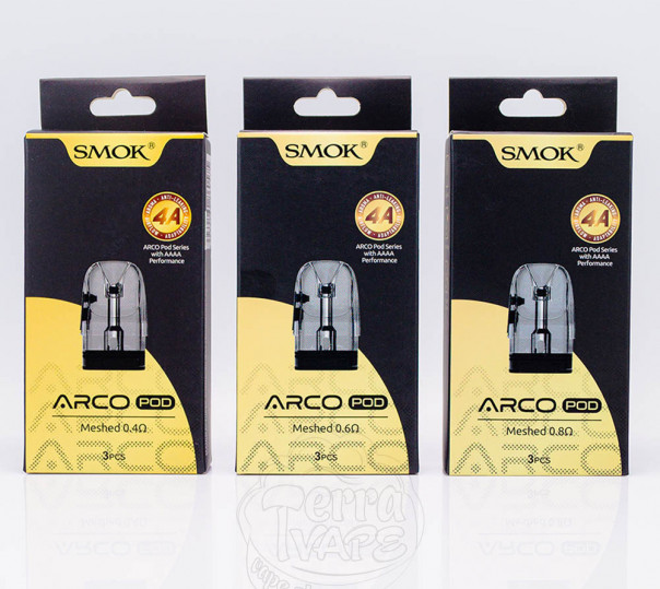 Картридж SMOK ARCO Pod Cartridge 2ml/3ml для многоразовой POD системы ARCO DIGI / MAX / E1 Kit