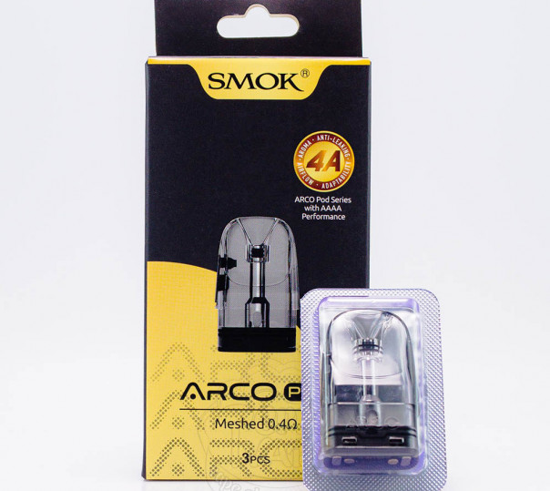 Картридж SMOK ARCO Pod Cartridge 3ml 0.4Ом для многоразовой POD системы ARCO DIGI / MAX / E1 Kit