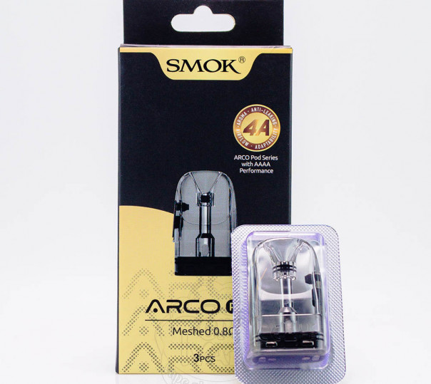 Картридж SMOK ARCO Pod Cartridge 3ml 0.8Ом для многоразовой POD системы ARCO DIGI / MAX / E1 Kit