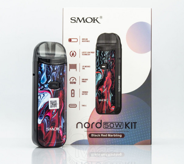 Smok Nord 50W Pod Mod Kit Многоразовая POD система Smok Nord 50W Pod Mod Kit Многоразовая POD система