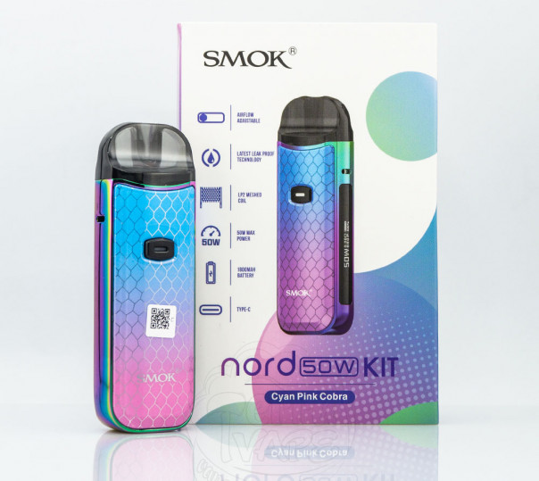 Smok Nord 50W Pod Mod Kit Многоразовая POD система Smok Nord 50W Pod Mod Kit Многоразовая POD система