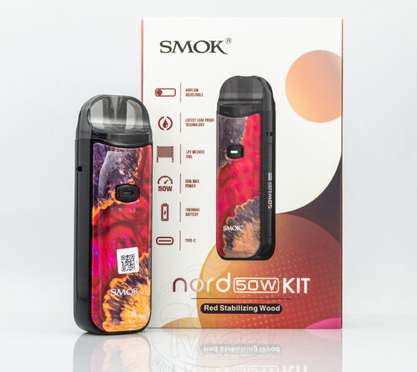 Smok Nord 50W Pod Mod Kit Многоразовая POD система Smok Nord 50W Pod Mod Kit Многоразовая POD система