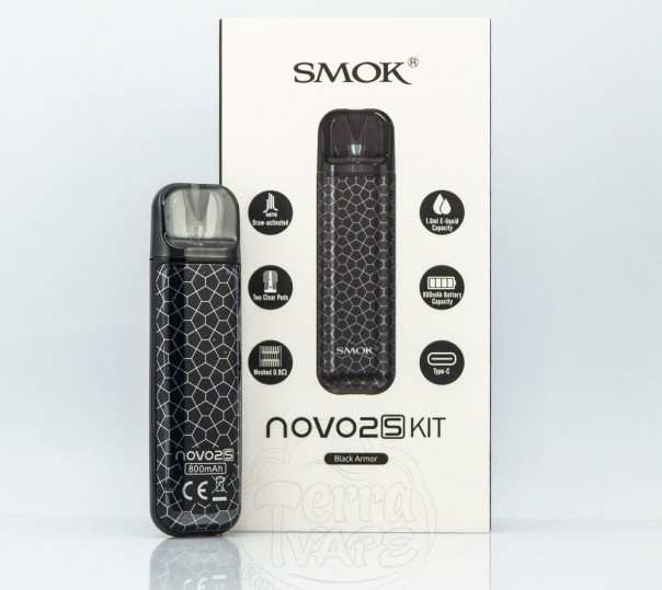 SMOK Novo 2S Pod System Kit Багаторазова POD система SMOK Novo 2S Pod System Kit Багаторазова POD система