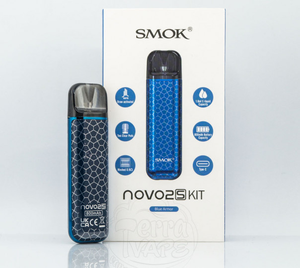 SMOK Novo 2S Pod System Kit Багаторазова POD система SMOK Novo 2S Pod System Kit Багаторазова POD система