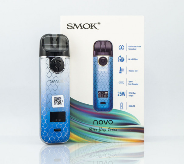 Smok Novo 4 Pod System Kit Багаторазова POD система