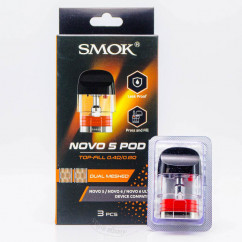 Картридж SMOK Novo 5 Pod Cartridge 3ml 0.4 Ом DUAL MESHED