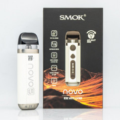 Smok Novo 5 Pod System Kit Beige White Leather