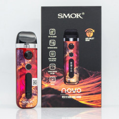 Smok Novo 5 Pod System Kit Red Stabilizing Wood