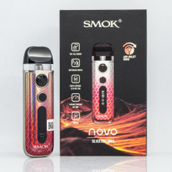 Smok Novo 5 Pod System Kit Silver Red Cobra