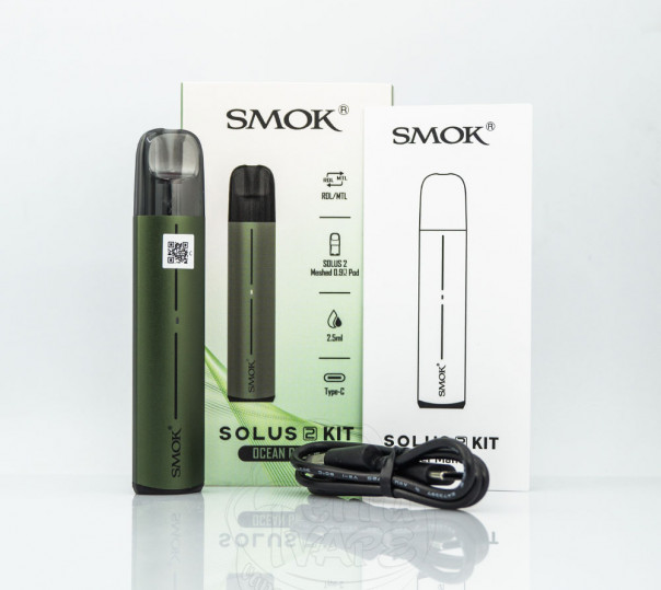 SMOK Solus 2 Pod Kit 700mAh Багаторазова POD система SMOK Solus 2 Pod Kit 700mAh Багаторазова POD система